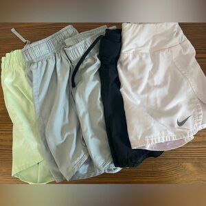 Nike Pastel and Black Shorts Collection
